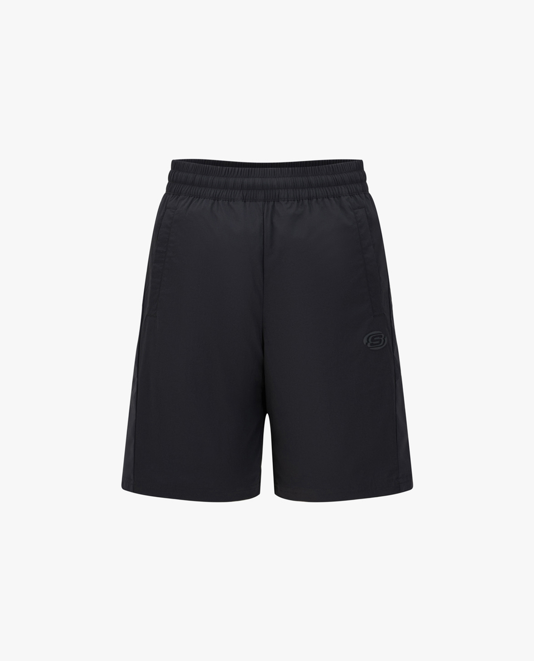 SKECHERS - Quần short tập luyện nam lưng thun Woven