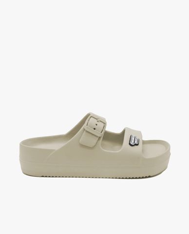  SNEAKERBUZZ - Dép nữ quai ngang mũi tròn Cozy She 