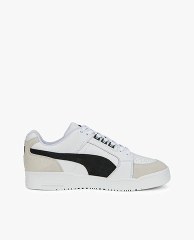  PUMA - Giày sneakers unisex cổ thấp Slipstream Lo Suede FS 