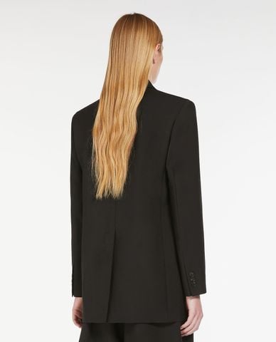  WEEKEND MAX MARA - Áo khoác blazer vải len cổ V thanh lịch Umbro 