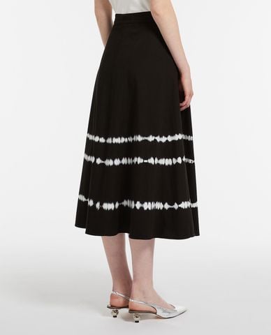  WEEKEND MAX MARA - Chân váy xếp li midi phối sọc tie-dye Fornovo 