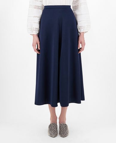  WEEKEND MAX MARA - Chân váy midi phom suông Satin 