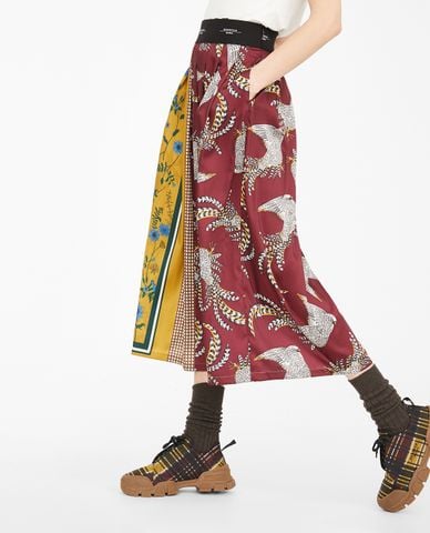  WEEKEND MAX MARA - Chân váy midi xếp li hiện đại 