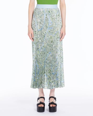  WEEKEND MAX MARA - Chân váy xếp li midi Pagano 