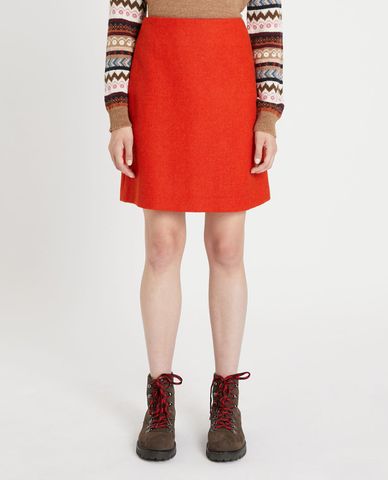  WEEKEND MAX MARA - Chân váy lưng cao mini Harris Tweed® 