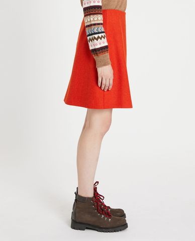  WEEKEND MAX MARA - Chân váy lưng cao mini Harris Tweed® 