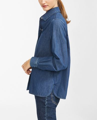  WEEKEND MAX MARA - Áo sơ mi tay dài phom suông thanh lịch 