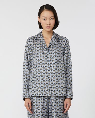  WEEKEND MAX MARA - Áo sơ mi nữ cổ bẻ tay dài Oncia 
