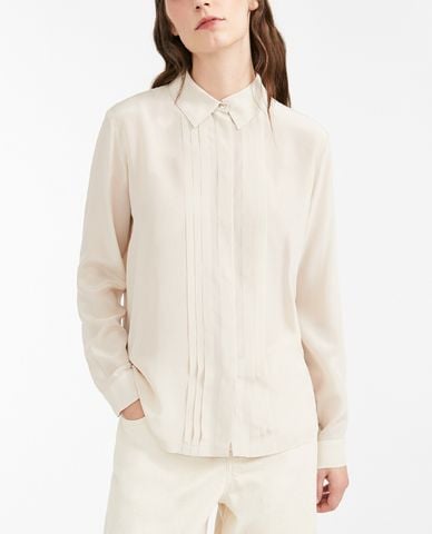  WEEKEND MAX MARA - Áo sơ mi nữ phom suông tay dài thanh lịch 