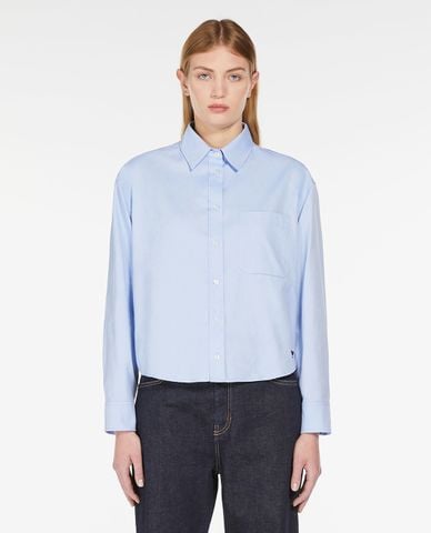  WEEKEND MAX MARA - Áo sơ mi cổ bẻ tay dài cổ điển Jock 