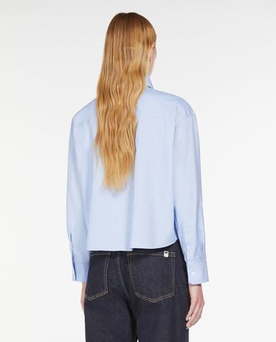  WEEKEND MAX MARA - Áo sơ mi cổ bẻ tay dài cổ điển Jock 