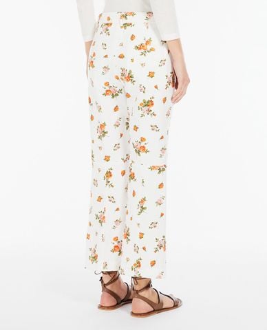  WEEKEND MAX MARA - Quần nữ ống đứng in hoa Arten 