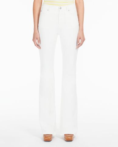  WEEKEND MAX MARA - Quần jeans nữ denim ống loe thời thượng 