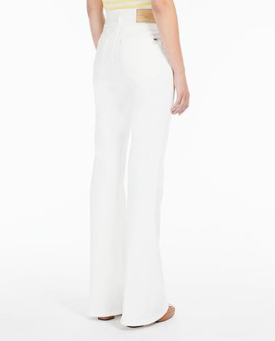  WEEKEND MAX MARA - Quần jeans nữ denim ống loe thời thượng 