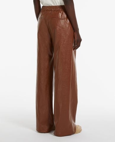  WEEKEND MAX MARA - Quần ống rộng lưng thun Brezza 