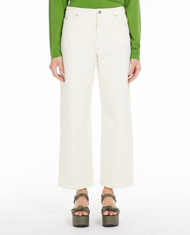  WEEKEND MAX MARA - Quần jeans nữ ống rộng thời trang Padana 