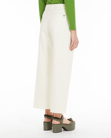  WEEKEND MAX MARA - Quần jeans nữ ống rộng thời trang Padana 