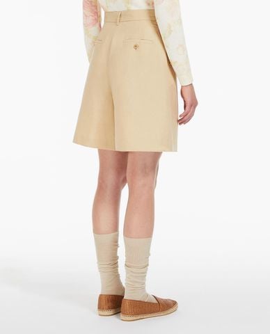  WEEKEND MAX MARA - Quần short nữ ngang gối phối túi Ecuba 