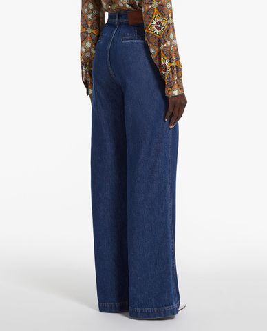  WEEKEND MAX MARA - Quần jeans ống rộng phối túi nổi bật Patroni 