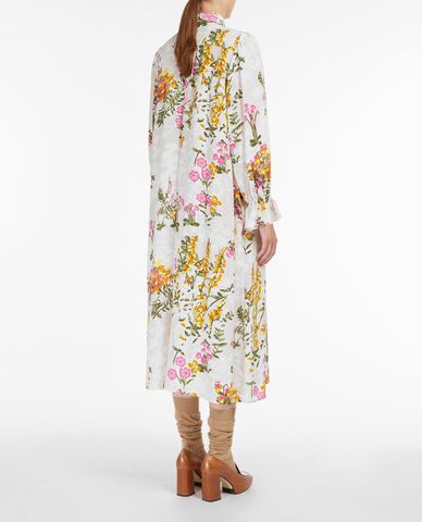  WEEKEND MAX MARA - Đầm midi sơ mi tay dài phom suông thời trang 