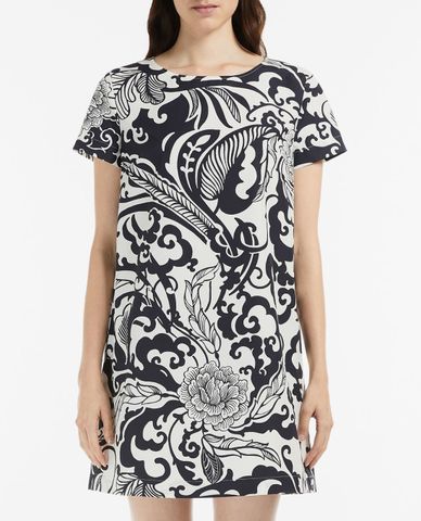  MAX&Co. - Đầm mini phom suông tay ngắn Cotton Poplin 