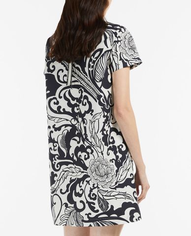  MAX&Co. - Đầm mini phom suông tay ngắn Cotton Poplin 