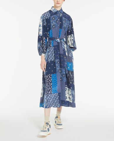  WEEKEND MAX MARA - Đầm sơ mi midi cột eo Lora 