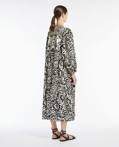  WEEKEND MAX MARA - Đầm midi cổ tròn tay dài Anzio 