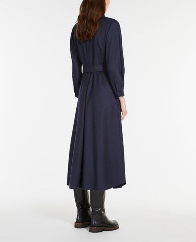  WEEKEND MAX MARA - Đầm sơ mi midi tay dài phối thắt lưng Fischio 
