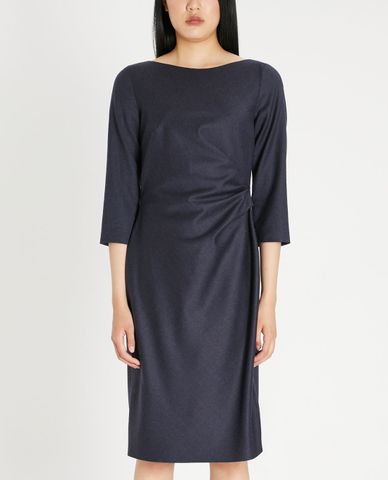  WEEKEND MAX MARA - Đầm bút chì tay lở Wool Flannel 