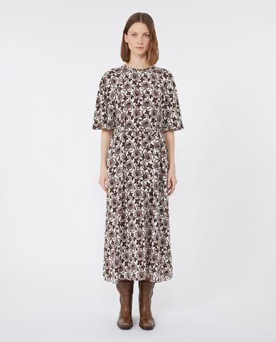  WEEKEND MAX MARA - Đầm midi cổ tròn cánh dơi Varese 