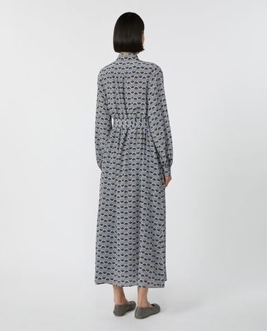  WEEKEND MAX MARA - Đầm sơ mi midi cổ bẻ tay dài Narvel 