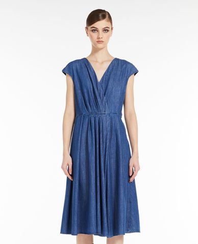  WEEKEND MAX MARA - Đầm xếp li midi phom suông Zuai 