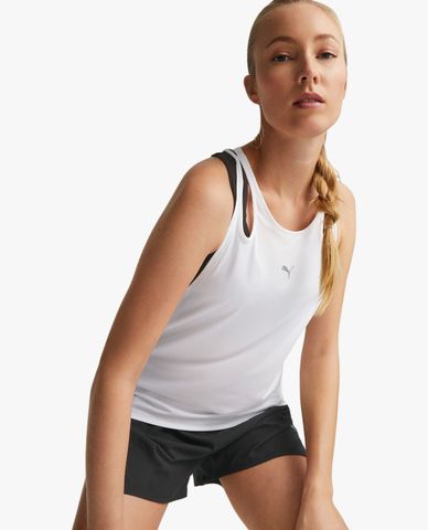  PUMA - Áo ba lỗ thể thao nữ Fit EVERSCULPT Run CLOUDSPUN 