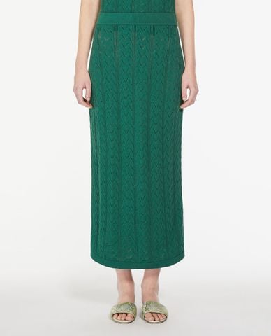  WEEKEND MAX MARA - Chân váy bút chì midi dệt kim tôn dáng Firmina 