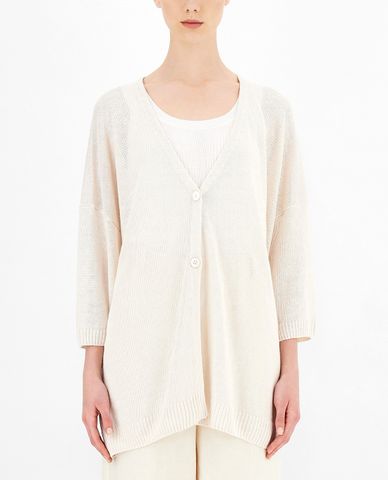  WEEKEND MAX MARA - Áo khoác cardigan nữ Linen Cordonnet 