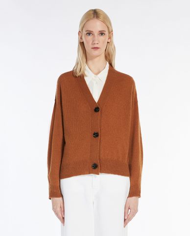  WEEKEND MAX MARA - Áo khoác cardigan nữ cổ V tay dài Oblio 