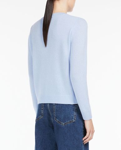  WEEKEND MAX MARA - Áo sweater nữ cổ tròn tay dài Cashmere 
