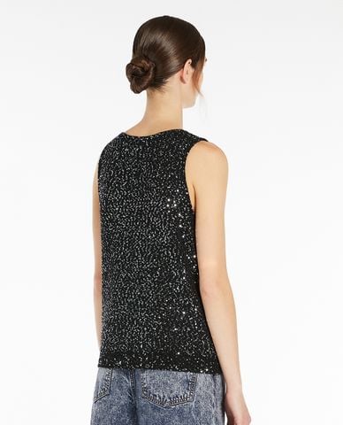  WEEKEND MAX MARA - Áo sát nách nữ cổ V phom suông Columba 