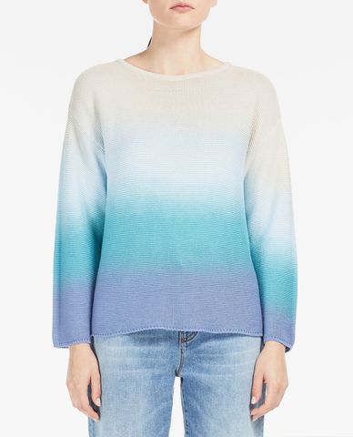  WEEKEND MAX MARA - Áo sweater nữ phom suông Cotton Cordonnet 