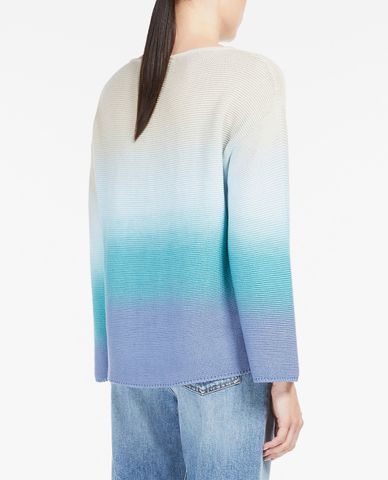  WEEKEND MAX MARA - Áo sweater nữ phom suông Cotton Cordonnet 
