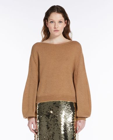  WEEKEND MAX MARA - Áo dệt kim nữ cổ chữ V Kabul 