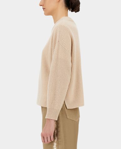  WEEKEND MAX MARA - Áo sweater nữ dài tay phom suông thời trang 
