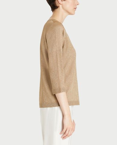  WEEKEND MAX MARA - Áo dệt kim nữ phom suông tay lỡ hiện đại 