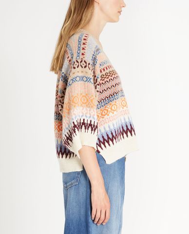  WEEKEND MAX MARA - Áo len nữ tay cánh dơi Wool And Alpaca 