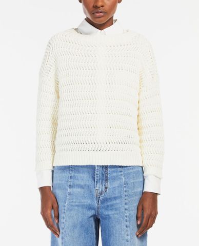  WEEKEND MAX MARA - Áo sweater nữ cổ tròn dài tay Kirsch 