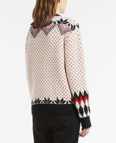  WEEKEND MAX MARA - Áo sweater nữ tay dài cổ tròn Rotondo 