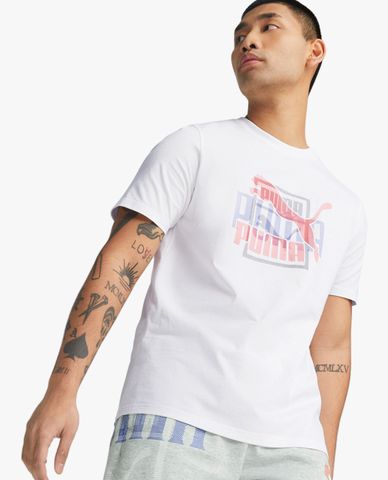  PUMA - Áo thun nam cổ tròn tay ngắn Classics GEN 