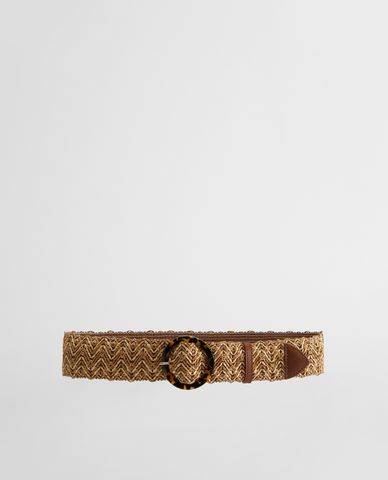  WEEKEND MAX MARA - Thắt lưng nữ Stretch Raffia Ribbon 