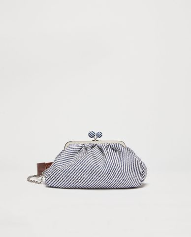  WEEKEND MAX MARA - Clutch nữ khóa tròn Niagara 